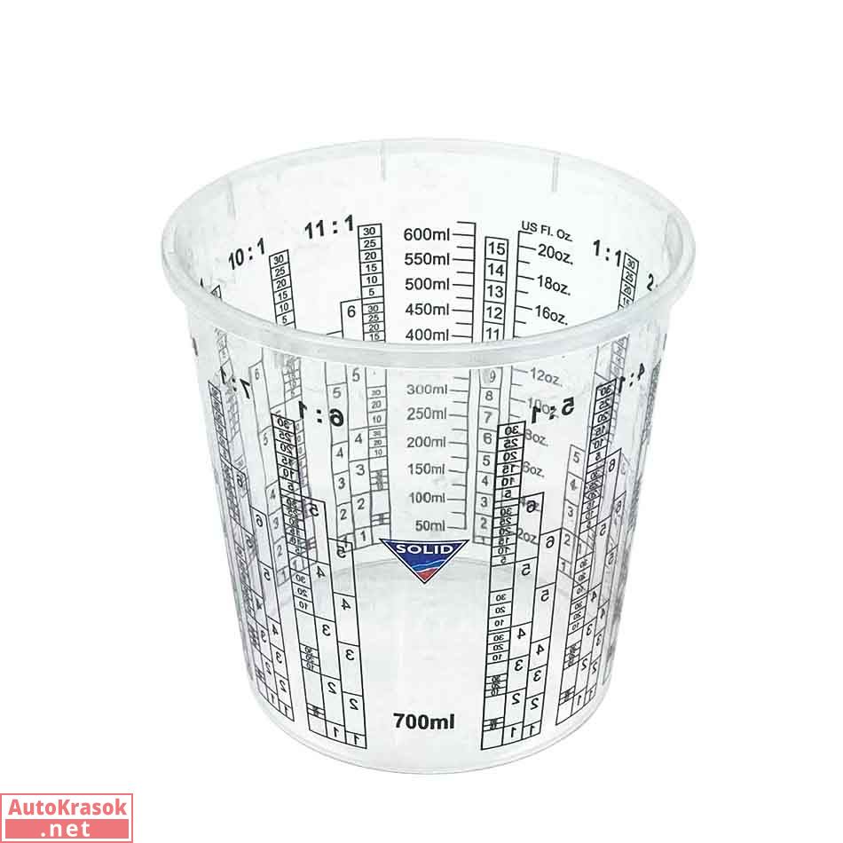 Мерная емкость 3000 MEBTANK, 700 мл (упак. 200 шт), SOLID
