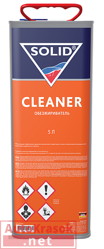 Обезжириватель CLEANER, канистра 5 л, SOLID