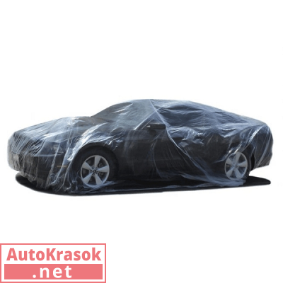 Чехол для автомобиля полиэтиленовый 7.5х4.5м уп/20шт, 3-150-0020, C.A.R.FIT