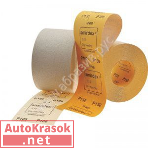 P 40 Абразивная бумага в рулонах SMIRDEX 510 White, 116мм*25м, 510120040, SMIRDEX