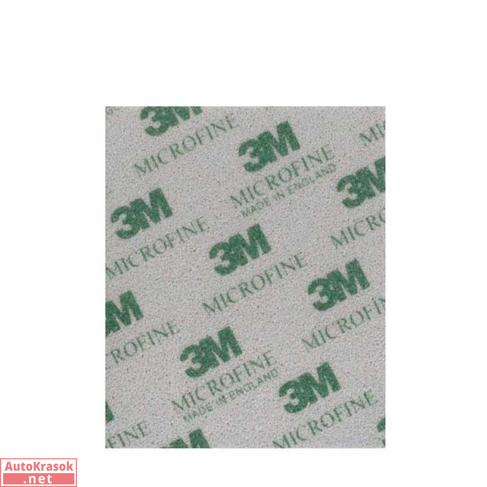 Губка шлифовальная Softback 115*140 мм, Microfine Микротонкая ( абразив Р1200-P1500 ), 02600, 3M