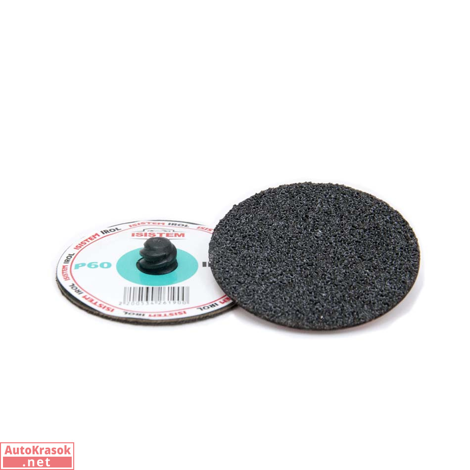 Диск зачистной быстросъем IROL Fiber Ceramic, диаметр 50 мм, QCD, P80, ISISTEM Диск зачистной быстросъем IROL Fiber Ceramic, диаметр 50 мм, QCD, P80, ISISTEM
