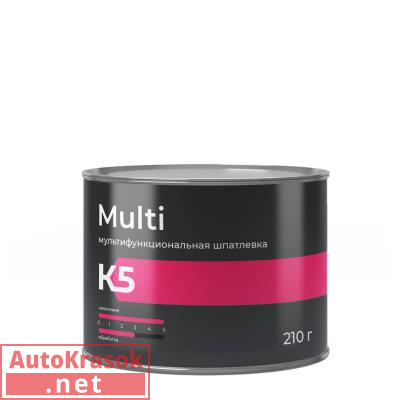 Шпатлевка K5 Multi Мультифункциональная 210 г, 224.0210.05, K5