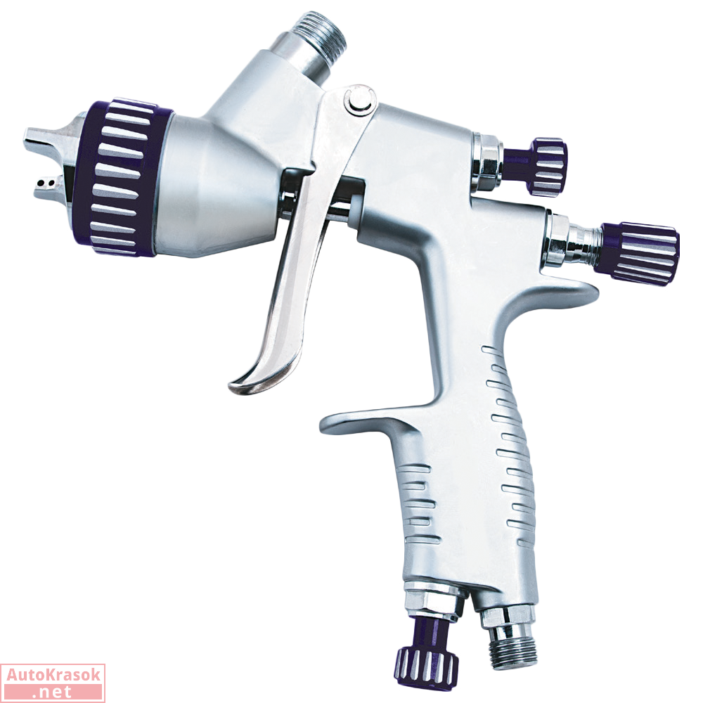 Краскопульт ISPRAY DB 21 HVLP, с верхним бачком 600мл, дюза 2,2 мм, ISISTEM
