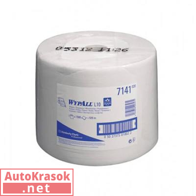 Салфетки Kimberly-Klark, "Вайпол L10" бел., (23,5*38см*1500шт) (шт.), 7141, KIMBERLY-CLARK
