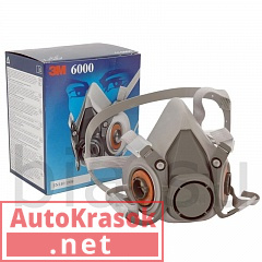 Полумаска малая, 6961/6100, 3M