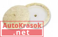 Диск полировальный из крученой шерсти, двусторонний 180мм/7,5", липучка, 7992185111, Mirka