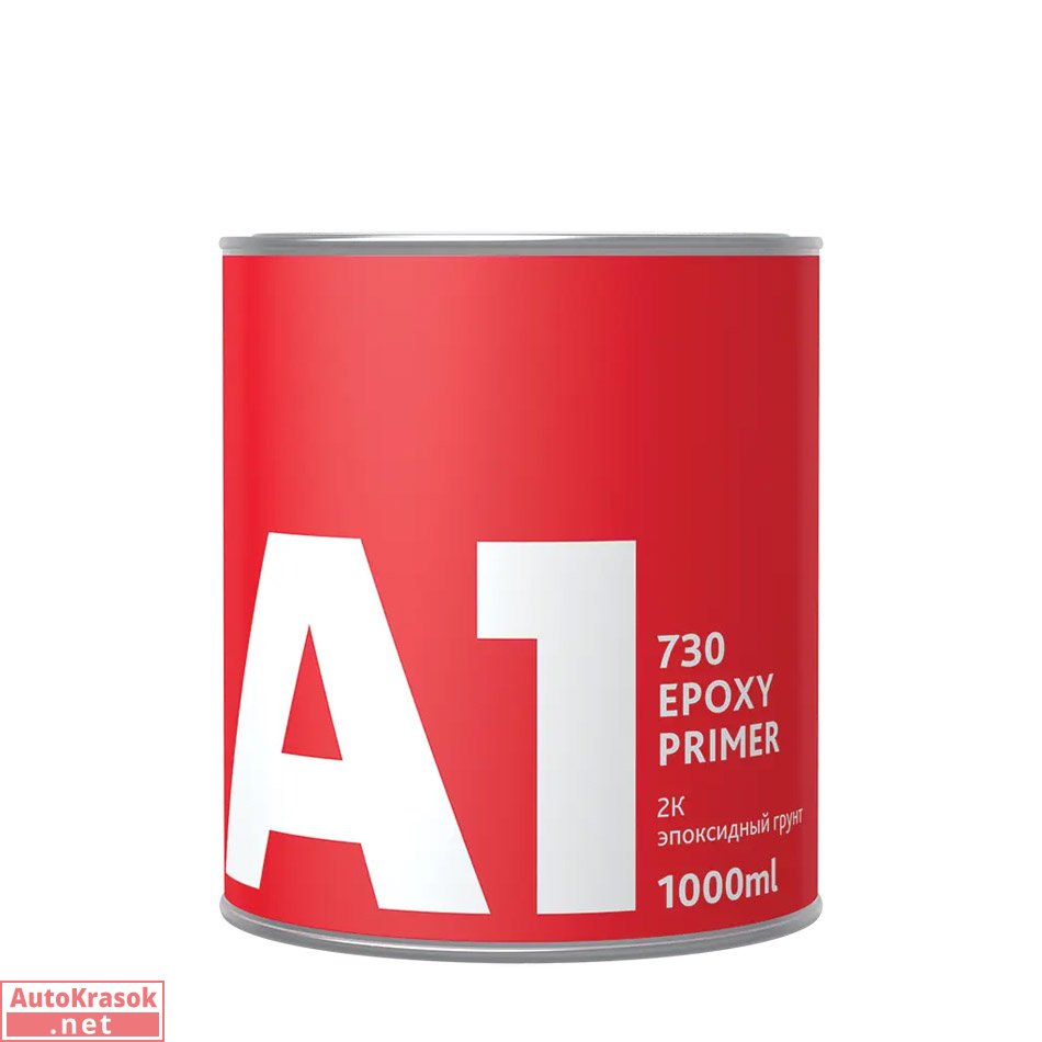 Грунт эпоксидный 730 EPOXY PRIMER, светло-серый, 1+0,25 л, A1 Грунт эпоксидный 730 EPOXY PRIMER, светло-серый, 1+0,25 л, A1
