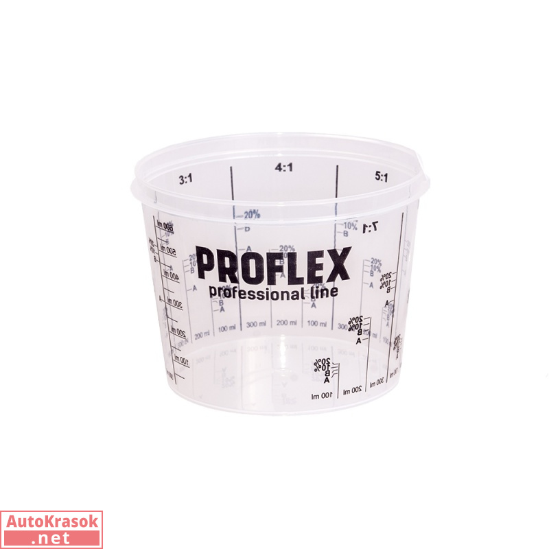 Емкость пластиковая PROFLEX, для смешивания, со шкалой, 750 мл, Химик Емкость пластиковая PROFLEX, для смешивания, со шкалой, 750 мл, Химик