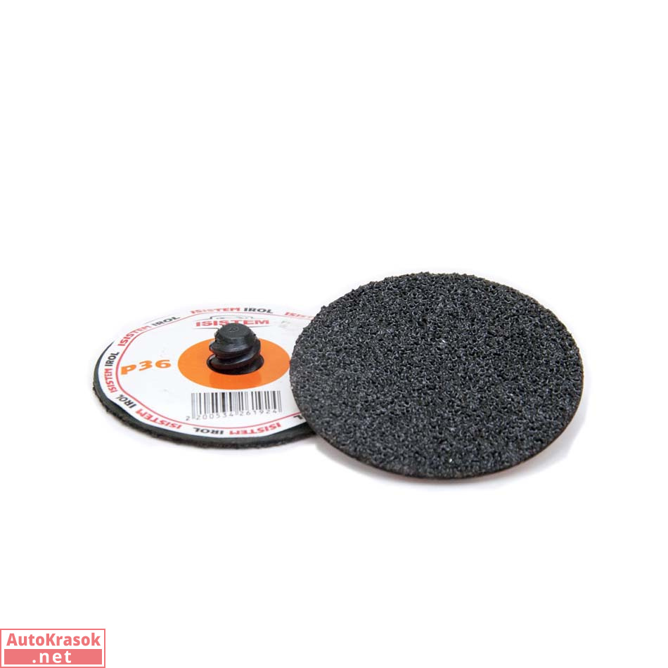 Диск зачистной быстросъем IROL Fiber Ceramic, диаметр 50 мм, QCD, P36, ISISTEM Диск зачистной быстросъем IROL Fiber Ceramic, диаметр 50 мм, QCD, P36, ISISTEM