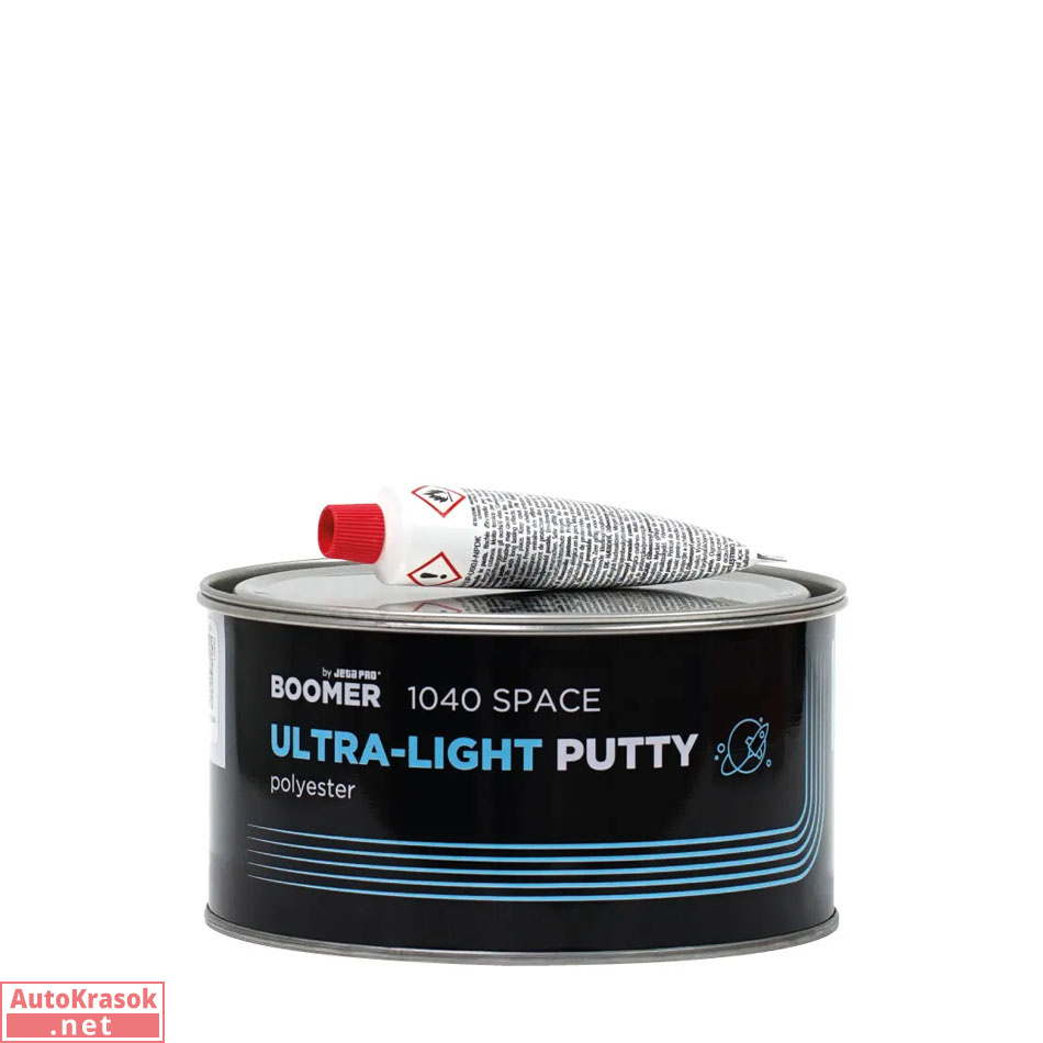 Шпатлевка полиэфирная универсальная SPACE, 0,5 кг, 1040/0,5, Boomer