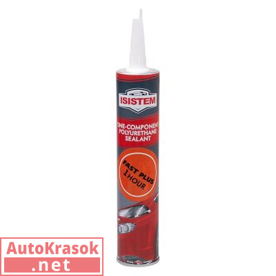 Клей-герметик Iglass Fast Plus для стекла автомобиля, уп. 310мл, IS-IGL-310-AFP, ISISTEM