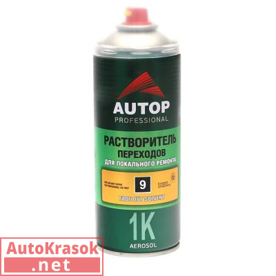 Растворитель для переходов №9, Fade Out Solvent 520 мл, ATP-A07238, Autop