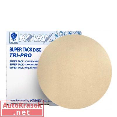 Абразивный круг Tri-Pro 125 мм, без отверстий, P400, 5140400, Kovax