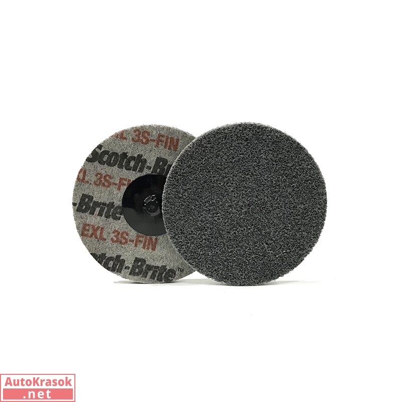 RoxelPro Быстросъемный нетканый прессованный круг ROXPRO 75х6mm, 8A, Coarse, RoxelPro