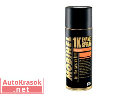 Краска 70170/877052 Сильвер Серебристая ГАЗ, аэрозоль алкидная, 520 мл,  MOBIHEL