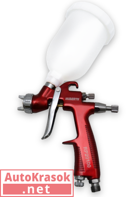 Пистолет окрасочный мини R100, LVMP, дюза 0.8, RP20100-08, Huberth