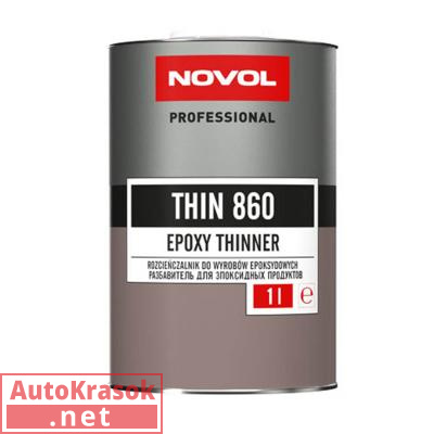 Разбавитель THIN 860 для эпоксидного грунта Новол, 1 л, 32172, Novol