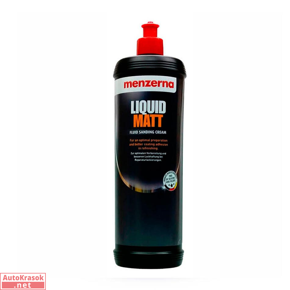 Паста матирующая LM Liquid Matt, новый состав, 1 л, Menzerna Паста матирующая LM Liquid Matt, новый состав, 1 л, Menzerna