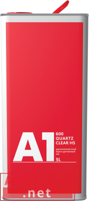 600 QUATRZ CLEAR HS лак, (5л+2,5л) в компл. с отвердителем, 600QC-5000, A1