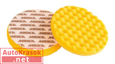 Рельефный поролоновый полировальный диск 150мм, желтый, 2 шт. в упаковке, 7993415021, Mirka