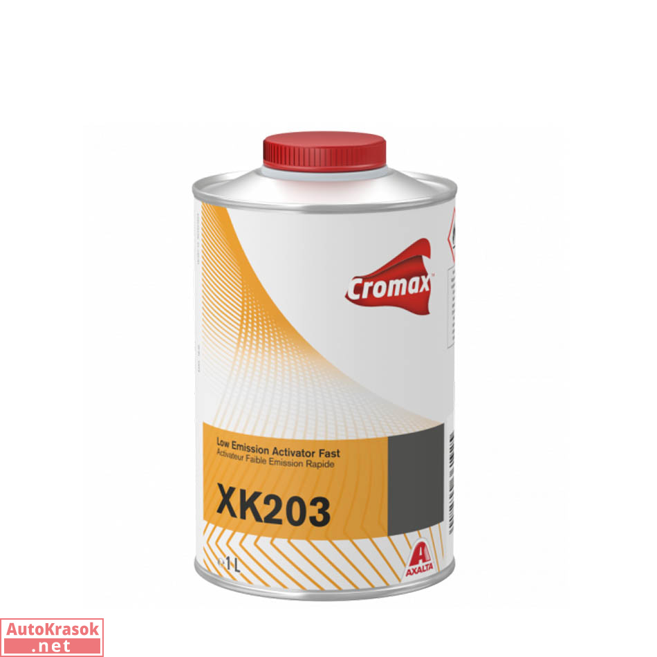 Активатор-отвердитель быстрый XK203 LE, 1 л, 1250036192, CROMAX