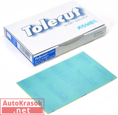 Клейкий лист Tolecut Blue K2500, синий, 114*70 мм, 1911519, Kovax