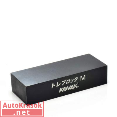Шлифблок из резины твердый, Tolecut M, 70*28 мм, под клейкий лист, 9710055, Kovax