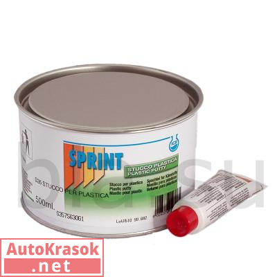 S35 Шпатлевка Спринт по пластику Stucco per plastica, уп. 0.5л/0,665 кг, S3575630G1, SPRINT ICR