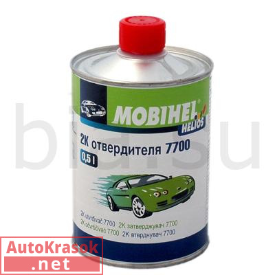 Отвердитель 7700 Мобихел специальный, д/лаков 2К,2+1 бесцв.) уп. 0,5 л, 47155401, MOBIHEL