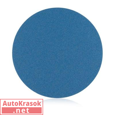 Шлифовальный круг ZX-635 Zirconia, диаметр 150 мм, без отверстий, P40, 635410040, SMIRDEX