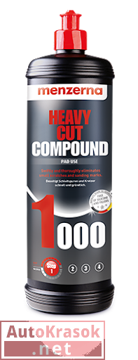 Высокоабразивная полировальная паста Heavy Cut Compound 1000, 1кг, Menzerna Высокоабразивная полировальная паста Heavy Cut Compound 1000, 1кг, Menzerna