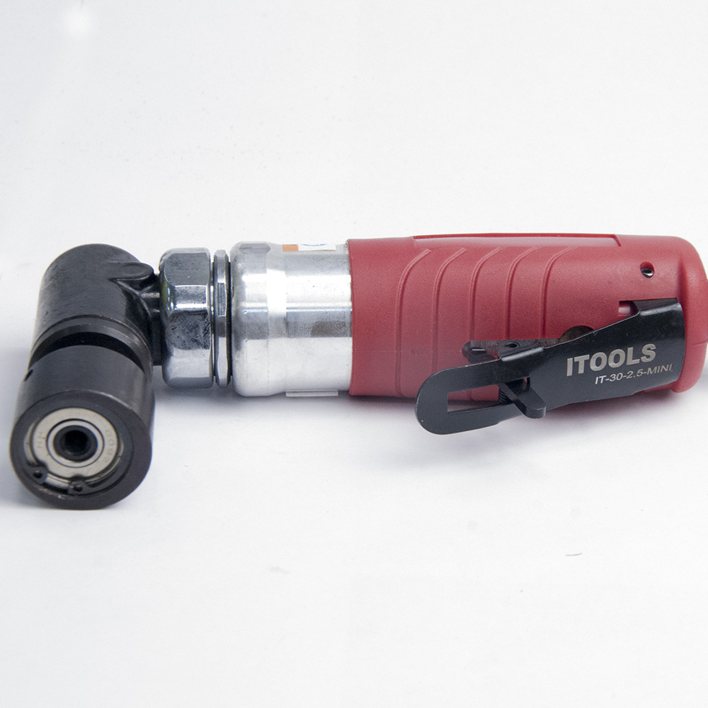 Машинка шлифовальная пневматическая угловая, D=30 мм, орбита 2,5мм (эксцентрик), 10500 об/мин, 226 л, IT-30-2,5-MINI, ITOOLS
