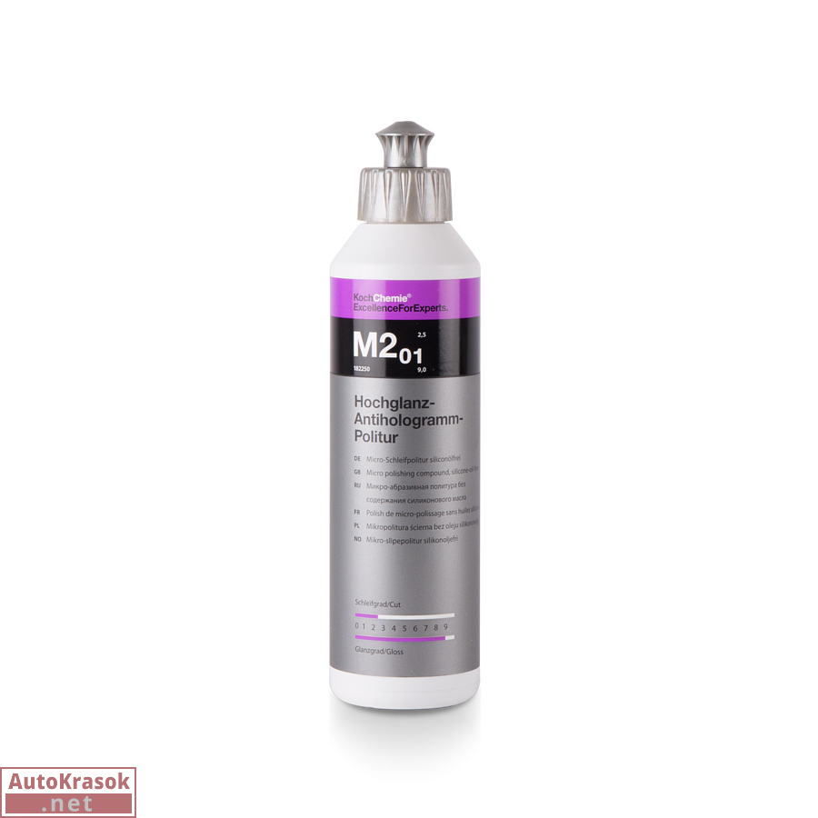 HOCHGLANZ-ANTIHOLOGRAMM-POLITUR M2.01 - Финишная политура (250 мл), 182250, Koch Chemie