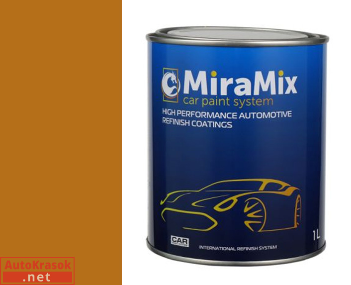 Компонент акриловый C060 Mud Yellow, 1 л, MMPC060, MiraMix