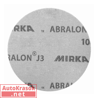 Шлифовальный круг ABRALON J3, на поролоне, толщина 3 мм, 150 мм, P3000, 8M030195, Mirka
