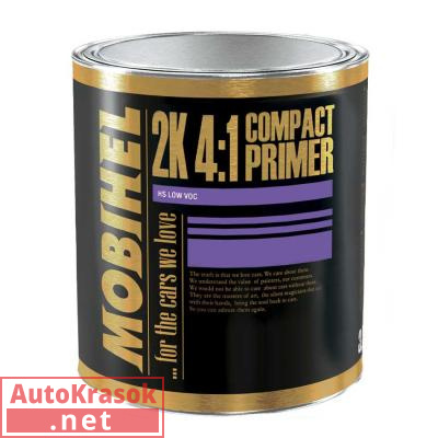 Грунт компактпраймер 4+1 2К HS Low VOC черный, 3,5 л 41958133, MOBIHEL