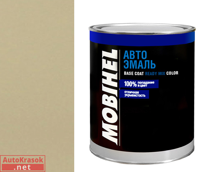 235 бежевая, 1К автоэмаль алкидная, 1 л, 40928102, MOBIHEL