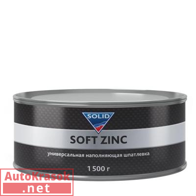 Шпатлевка универсальная наполняющая PROFESSIONAL LINE SOFT ZINC, 1,5 кг, 508.8150, SOLID
