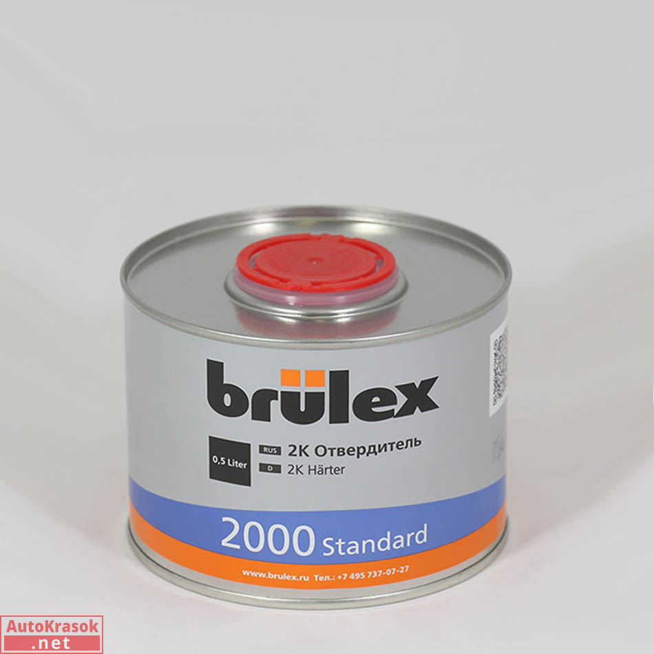 2К-Отвердитель 2000 Standard 0,5 л, 30000102, BRULEX