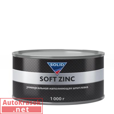 Шпатлевка универсальная наполняющая PROFESSIONAL LINE SOFT ZINC, 1 кг, 508.8100, SOLID