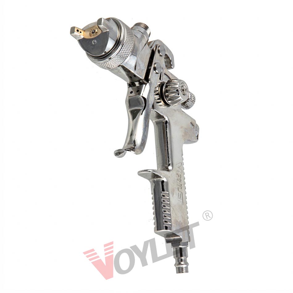 Краскопульт AB-17G-17 HVLP, бачок 600мл, дюза 1,7 мм, 005-00100, VOYLET