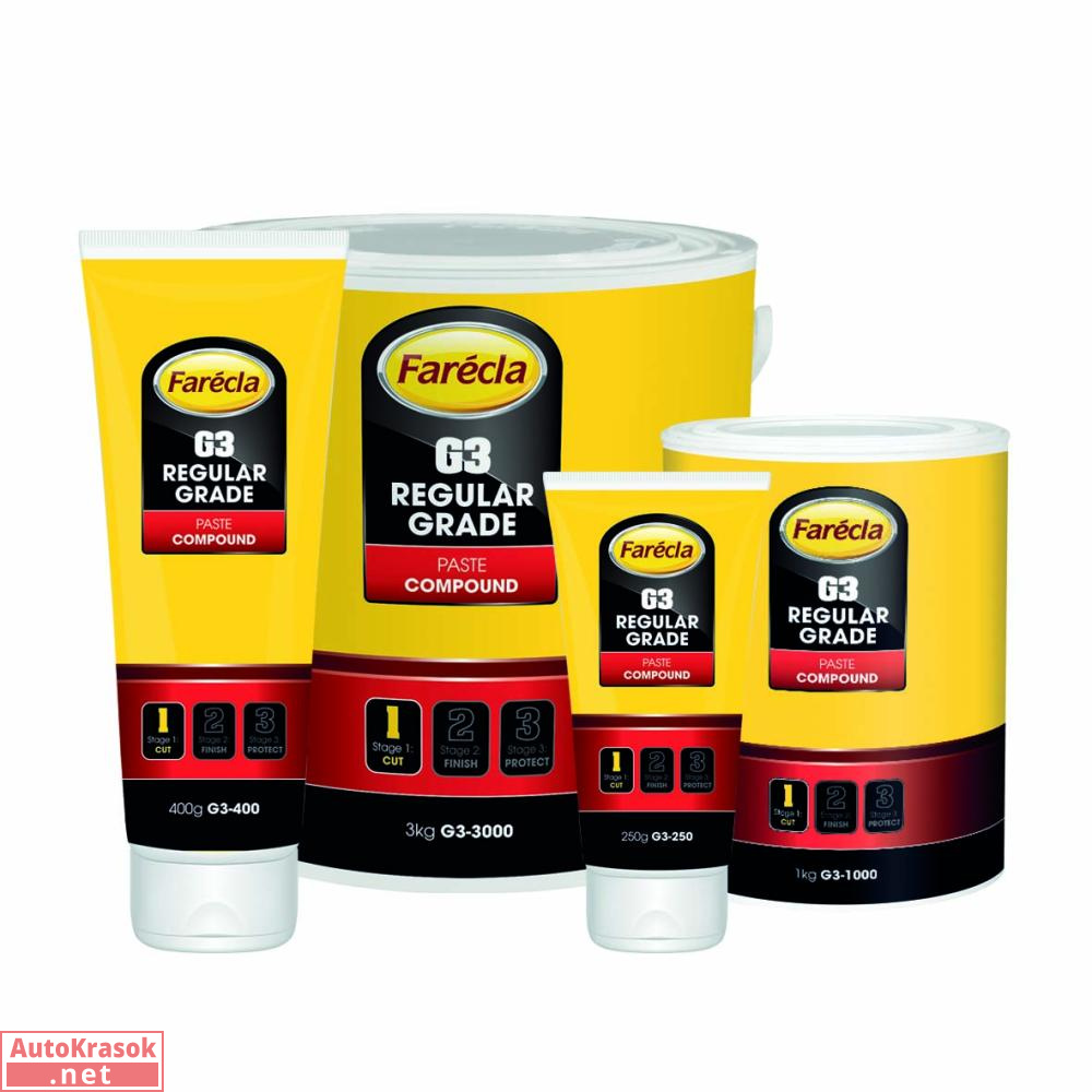 FARECLA G3 Абразивная универсальная паста 0,25кг, G3-250/24, Farecla
