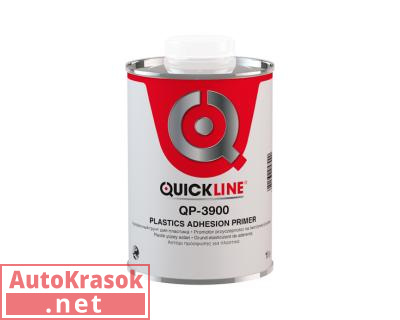 Грунт для пластиков адгезионный, прозрачный, 1 л  QP-3900/S1, Quickline
