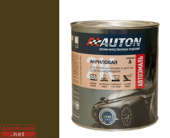 303 хаки (защитная) автоэмаль, акриловая 0,85 кг, ATN-P07383-085, AUTON
