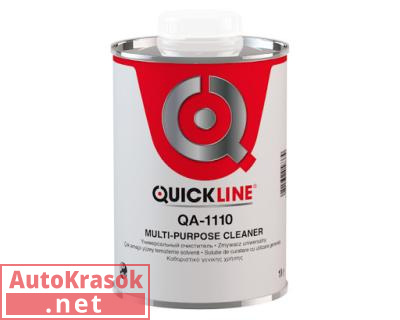 Очиститель QA-1110 на водной основе, 1л, QA-1110/S1, Quickline