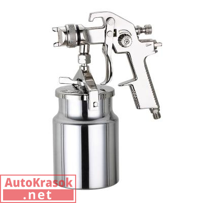 HVLP AB-17S Краскопульт Voylet 1,4мм, нижний бачок 1000мл, AB-17S-14, VOYLET