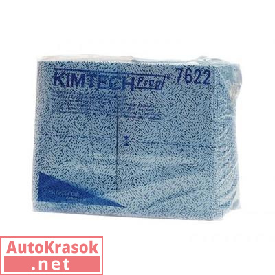Салфетка протирочная Kimberly-Klark, "Кимтекс Преп" син. (38*49см*35шт) (уп.), 7622, KIMBERLY-CLARK