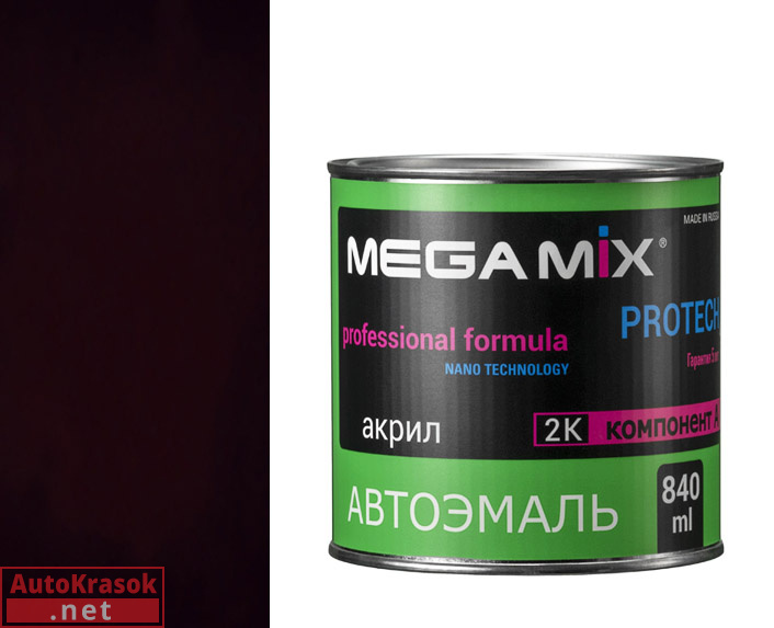 793 Темно-коричневый, эмаль акриловая АК-1311, 0,8 кг, MegaMix 793 Темно-коричневый, эмаль акриловая АК-1311, 0,8 кг, MegaMix