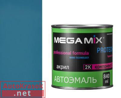 Краска 428 Медео, эмаль акриловая АК-1311, 0,8 кг,  MegaMix